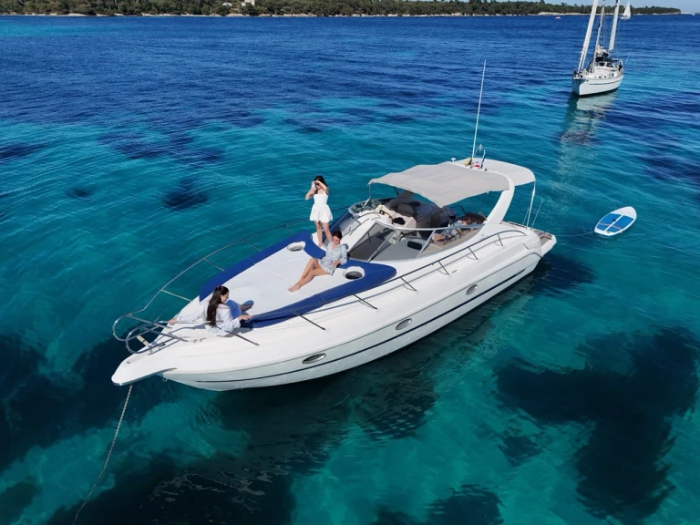 Pronájem Motorová loď v Cannes -Cranchi Zaffiro 34