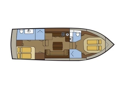 Pronajmout Říční loď se skipperem či ne Vacance v Waren (Müritz)