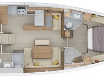 Pronájem lodi Split lákavé ceny Oceanis 52 - 3 cab.