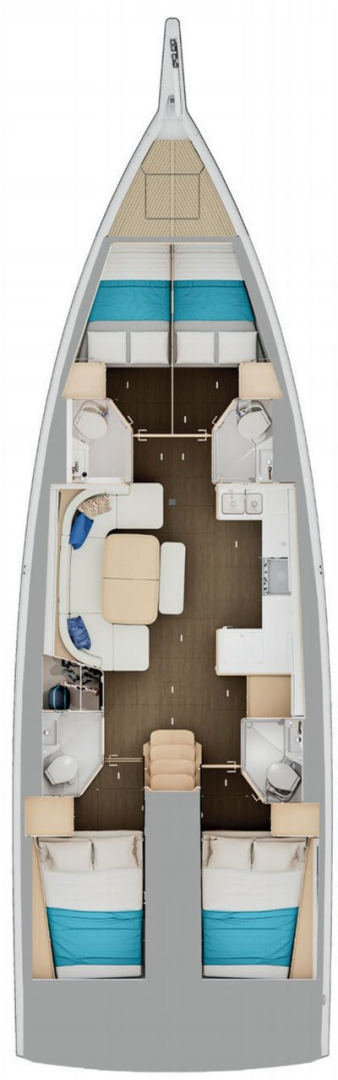 Pronájem Plachetnice v Split -Jeanneau Sun Odyssey 455