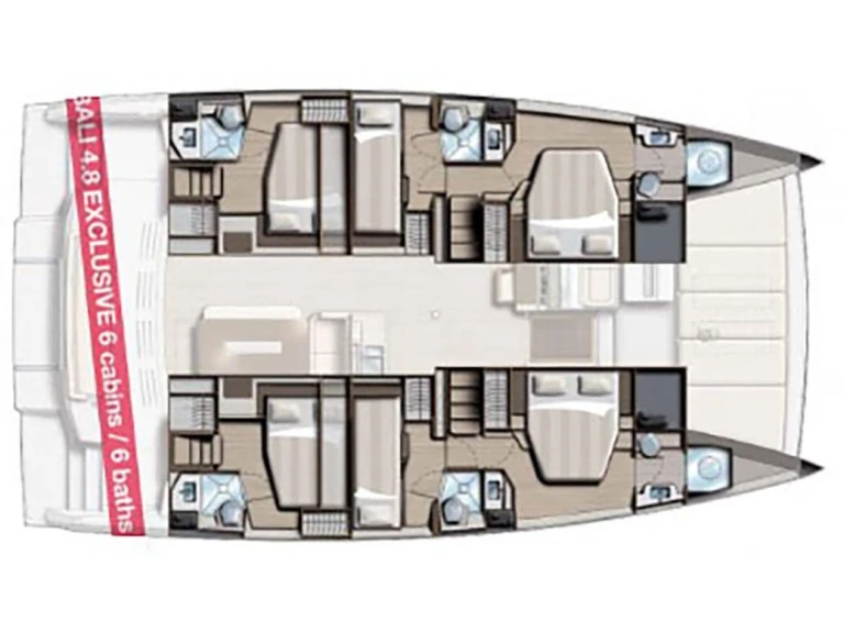 Pronájem lodi Bali Bali 4.8 v Alimos na Samboatu