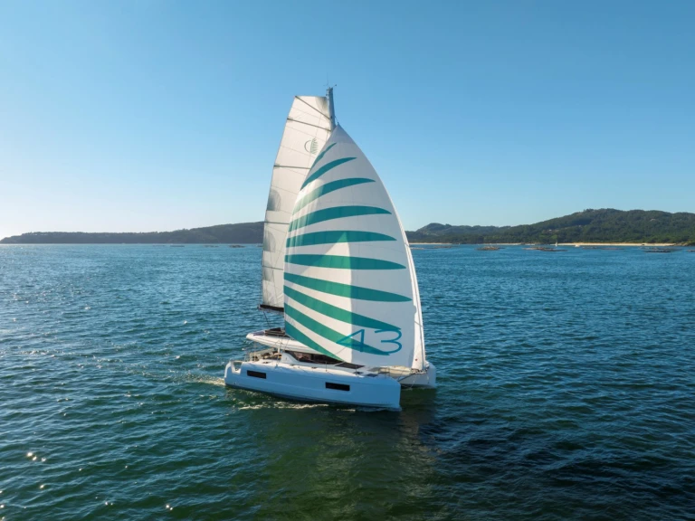 Pronájem Katamarán v Gouvia -Lagoon Lagoon 43 (6 cab.)