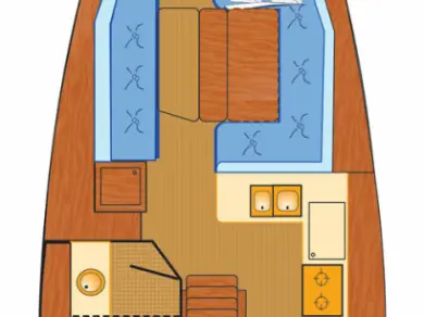 Pronajmout Plachetnice se skipperem či ne Jeanneau v Punat