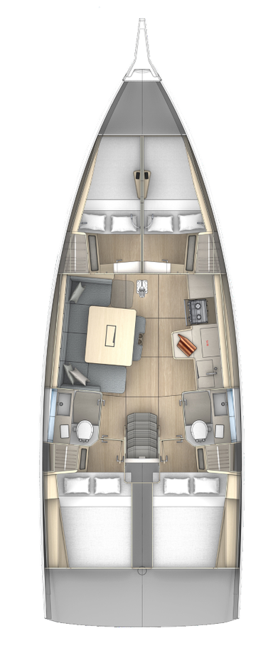 Pronájem jachty v Trogir -Dufour Dufour 41 na Samboatu