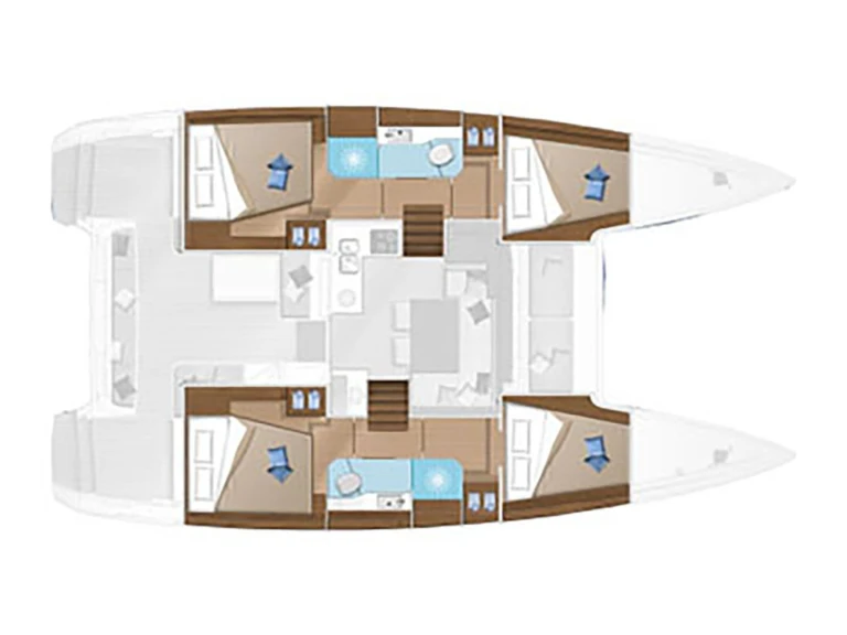 Katamarán k pronájmu v Bormes-les-Mimosas za nejlepší cenu