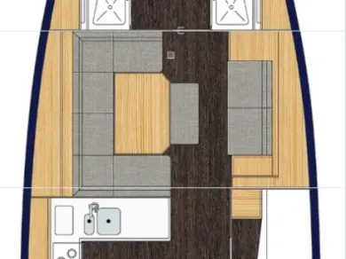 Pronájem lodi Bavaria Bavaria C45 v Sukošan na Samboatu