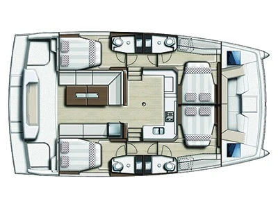 Pronajmout Katamarán se skipperem či ne Bali v Bormes-les-Mimosas