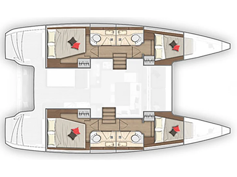 Pronájem lodi Gouvia lákavé ceny Lagoon 40