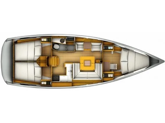 Pronájem lodi Jeanneau Sun Odyssey 419 (3 cab. 1WC) v Propriano na Samboatu