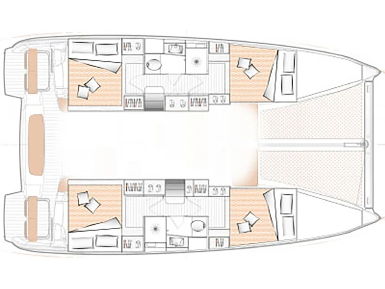 Pronájem lodi Excess Excess 11 (6 cab.) v Gouvia na Samboatu
