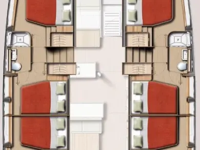 Pronájem Katamarán Bali s licencí