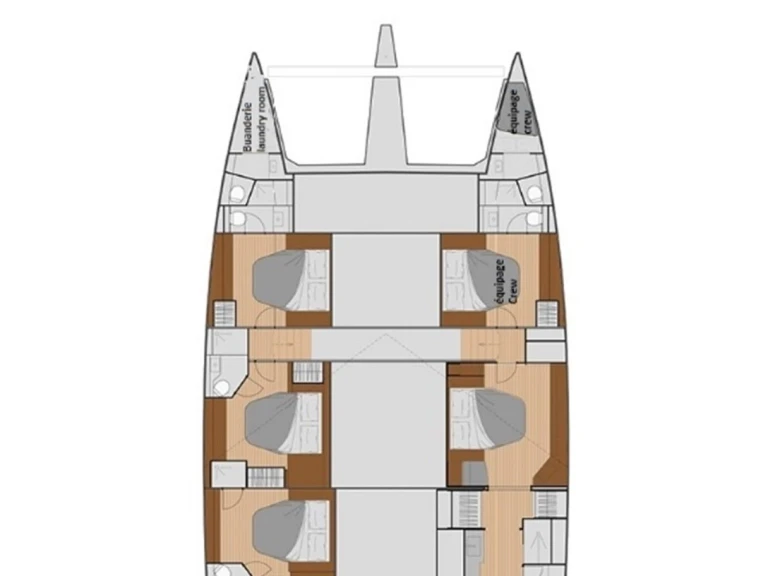 Pronájem Katamarán v Cogolin -Fountaine Pajot Samana 59