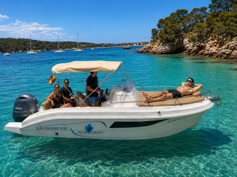 Pronájem lodi Palma de Mallorca lákavé ceny Pacific Craft 630