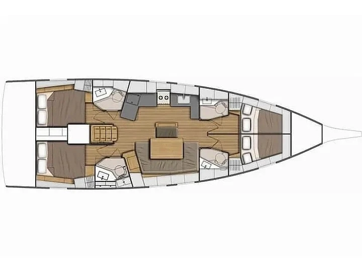 Pronájem jachty v Alimos -Bénéteau Oceanis 46.1 na Samboatu