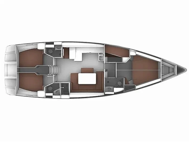 Pronájem lodi Bavaria Bavaria Cruiser 51 (5 cab.) v Alimos na Samboatu