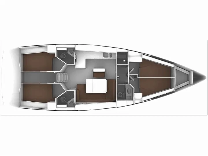 Bavaria Cruiser 46 jednotlivci a charterové společnosti v Alimos