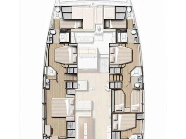 Pronajmout si Bali Bali 5.4 v Salerno