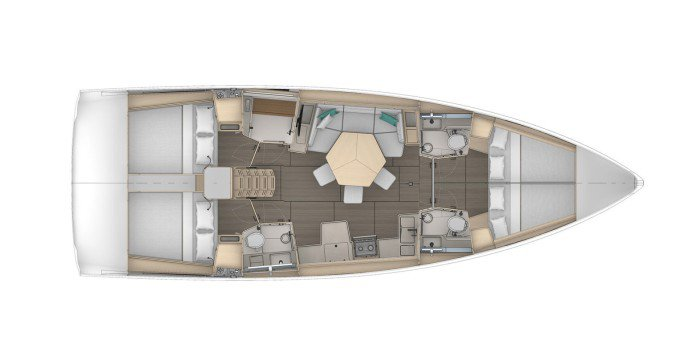 Pronájem Plachetnice Dufour s licencí