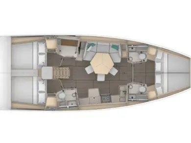 Pronájem Plachetnice Dufour s licencí