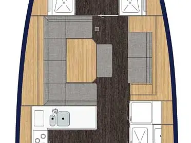 Bavaria Bavaria C45 jednotlivci a charterové společnosti v Gouvia