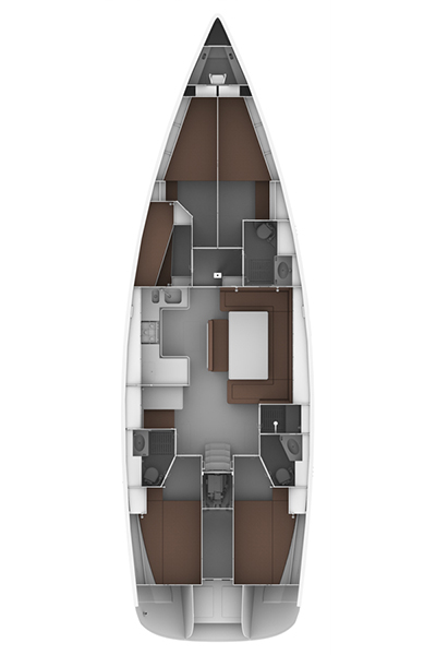 Pronájem Plachetnice v Murter-Kornati -Bavaria Bavaria Cruiser 50 Avantgarde
