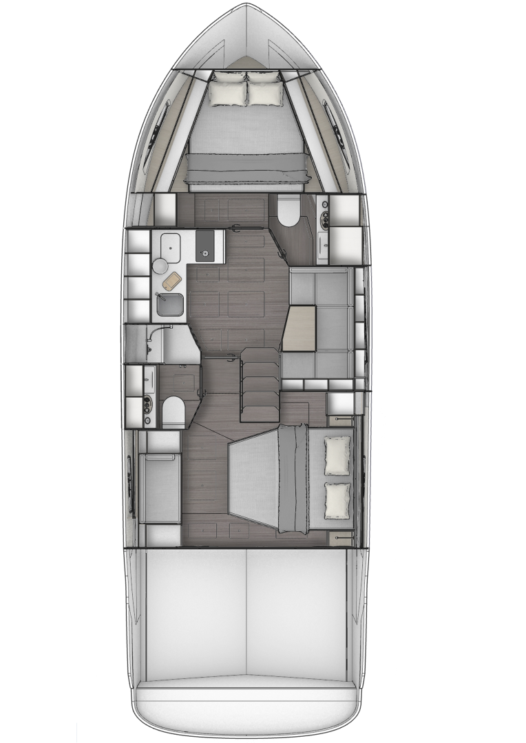 Pronájem lodi Trogir lákavé ceny Bavaria SR41