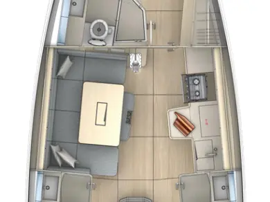 Pronájem lodi Trogir lákavé ceny Dufour 41