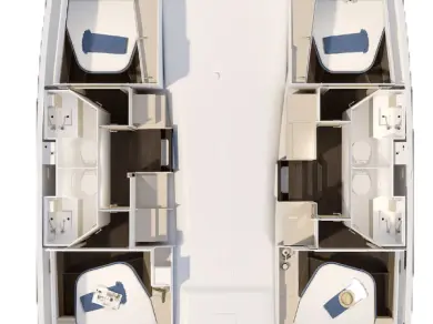 Fountaine Pajot Fountaine Pajot FP 41 Quatuor 4 jednotlivci a charterové společnosti v Biograd Na Moru