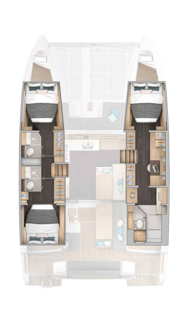 Pronájem lodi Lagoon Lagoon 43 v Šibenik  na Samboatu