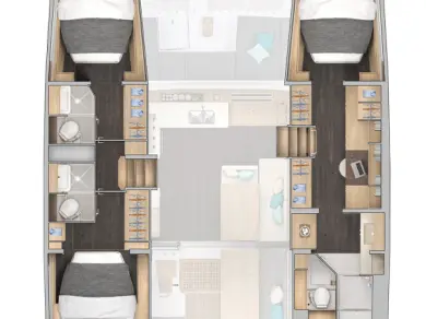 Pronájem lodi Lagoon Lagoon 43 v Šibenik  na Samboatu