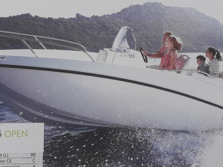 Pronájem lodi Quicksilver Quicksilver 555 Activ Open v Six-Fours-les-Plages na Samboatu