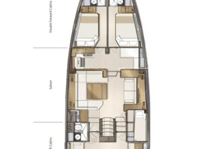 Jeanneau Jeanneau 60 jednotlivci a charterové společnosti v Alimos