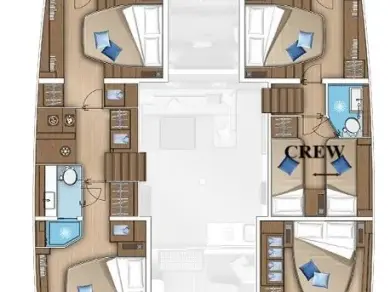 Pronájem lodi Lagoon Lagoon 55 - 4 + 2 cab. v Palma de Mallorca na Samboatu