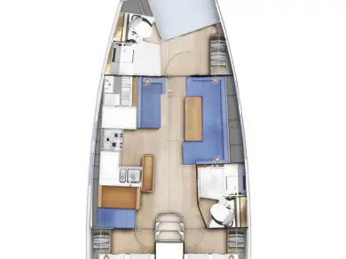 Pronájem jachty v Alimos -Jeanneau Sun Odyssey 410 na Samboatu
