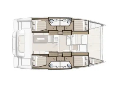 Pronájem lodi Bali Bali 4.2 v Biograd Na Moru na Samboatu