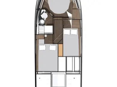 Pronájem Motorová loď v Pirovac -Jeanneau Merry Fisher 1095 Fly