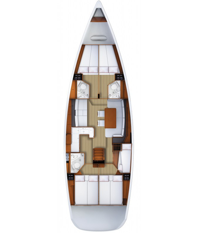 Pronájem lodi Lavrio lákavé ceny Jeanneau 53