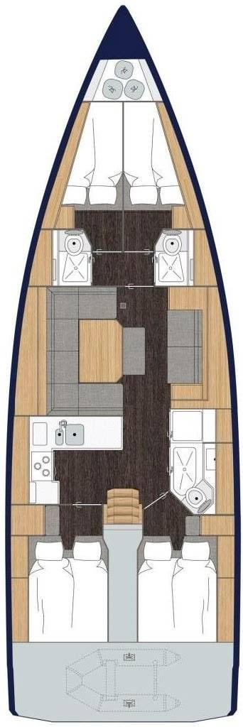 Pronajmout si Bavaria Bavaria C45 v Lefkáda