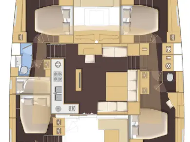 Lagoon Lagoon 52 F jednotlivci a charterové společnosti v Gouvia