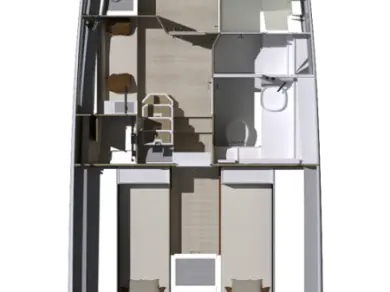 Pronájem jachty v Sukošan -Fiart Fiart Seawalker 43 na Samboatu