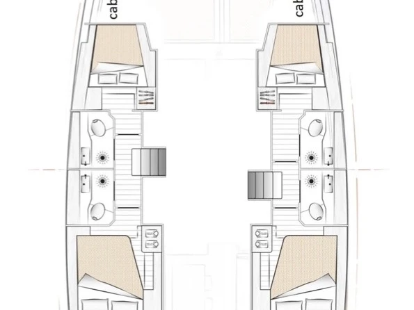 Pronájem Katamarán Excess s licencí