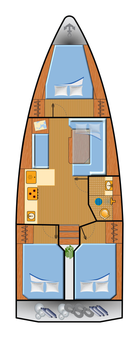 Plachetnice k pronájmu v Punat za nejlepší cenu