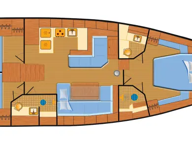 Pronajmout Plachetnice se skipperem či ne Bénéteau v Rogoznica