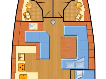 Pronájem Plachetnice Bénéteau s licencí