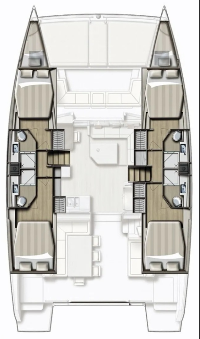 Pronájem Katamarán Bali s licencí
