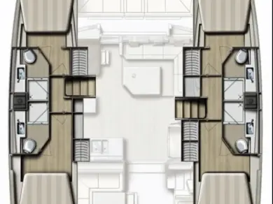 Pronájem Katamarán Bali s licencí