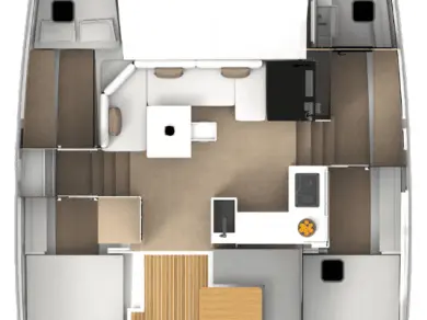 Pronajmout Katamarán se skipperem či ne Aventura v Biograd Na Moru