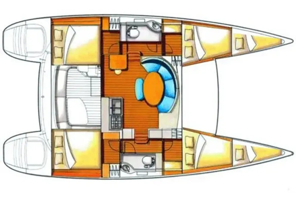 Katamarán k pronájmu v Biograd Na Moru za nejlepší cenu