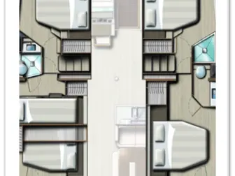 Pronájem lodi Bali Bali 4.8 v Trogir na Samboatu