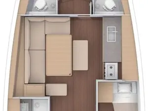 Pronájem Plachetnice v Trogir -Dufour Dufour 470
